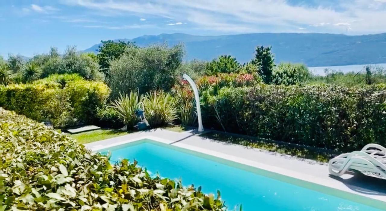 Residence Olivi - Panorama Lake View, Pool, Terrace, Garden, Wifi Тосколано-Мадерно Екстер'єр фото